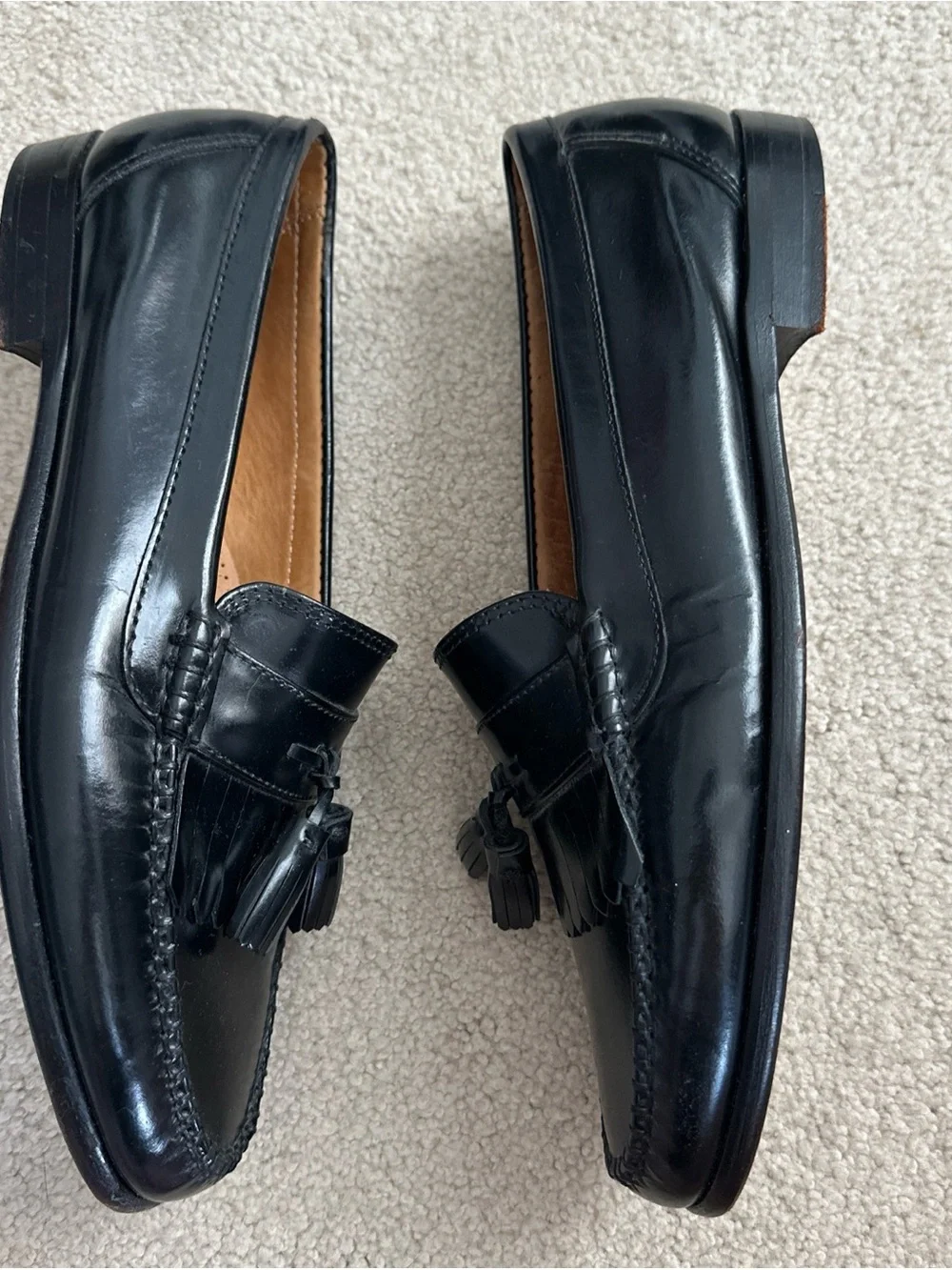 G.H. Bass & Co. polished black